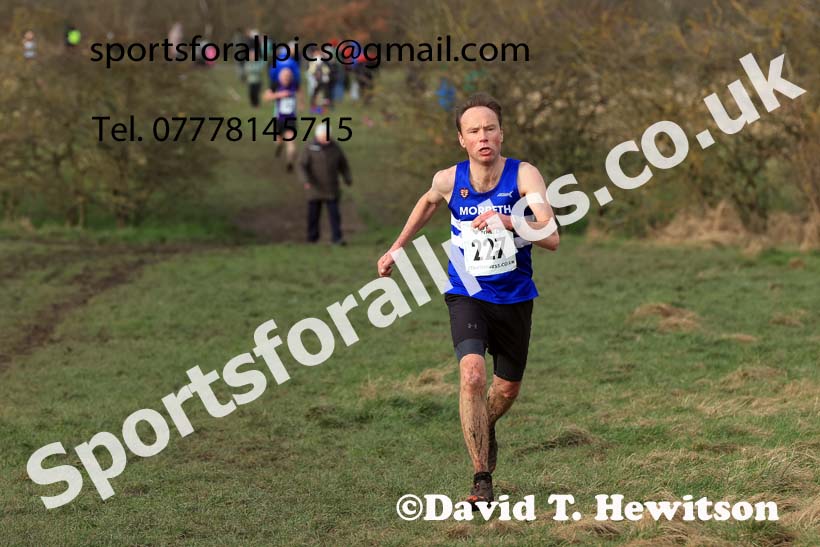 Mens 35 to 64, 2024 NEMAA Cross Country Champs., Wallsend. Photo: David T. Hewitson/Sports for All Pics